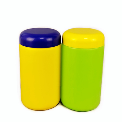 돔 캡 플라스틱 분말 용기 800ml BPA 무료 칼슘 정제 병
